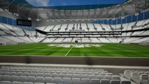 View from Section 002 at Tottenham Hotspur Stadium