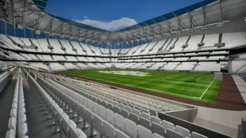 View from Section 101 at Tottenham Hotspur Stadium