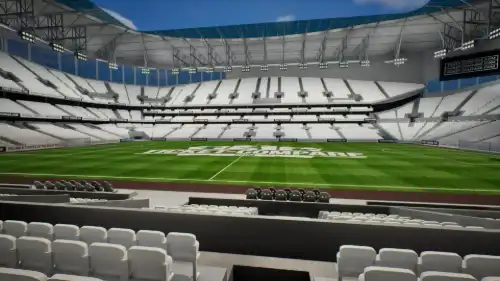 View from Section 104 at Tottenham Hotspur Stadium