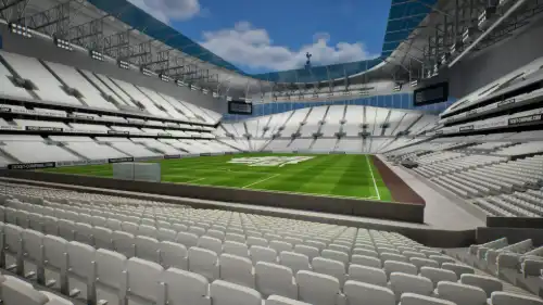View from Section 110 at Tottenham Hotspur Stadium