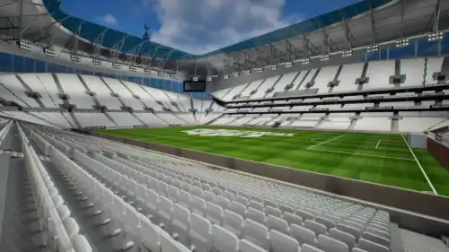 View from Section 117 at Tottenham Hotspur Stadium