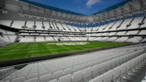 View from Section 123 at Tottenham Hotspur Stadium