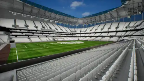 View from Section 124 at Tottenham Hotspur Stadium