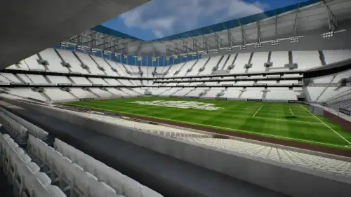 View from Section 203 at Tottenham Hotspur Stadium