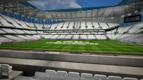 View from Section 210 at Tottenham Hotspur Stadium