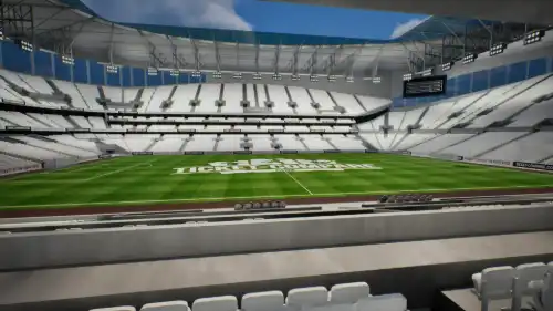 View from Section 216 at Tottenham Hotspur Stadium