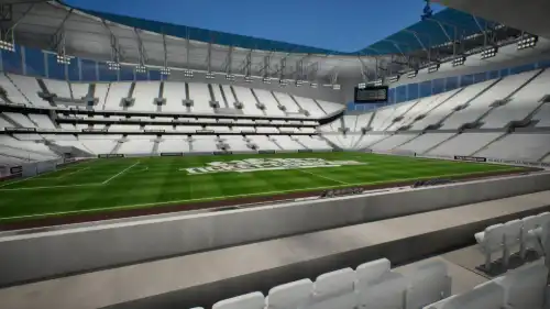 View from Section 219 at Tottenham Hotspur Stadium
