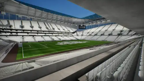 View from Section 225 at Tottenham Hotspur Stadium