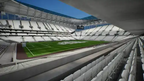 View from Section 226 at Tottenham Hotspur Stadium