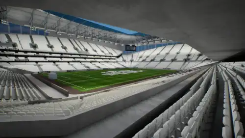 View from Section 228 at Tottenham Hotspur Stadium