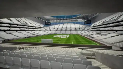 View from Section 233 at Tottenham Hotspur Stadium