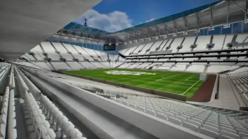 View from Section 237 at Tottenham Hotspur Stadium