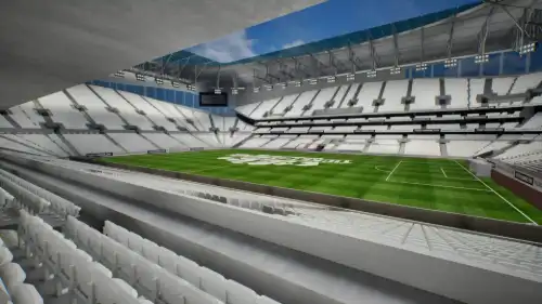 View from Section 238 at Tottenham Hotspur Stadium