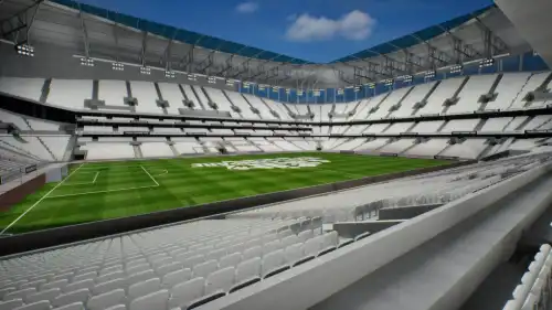 View from Section 246 at Tottenham Hotspur Stadium