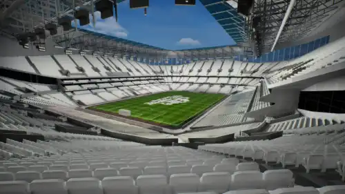 View from Section 250 at Tottenham Hotspur Stadium