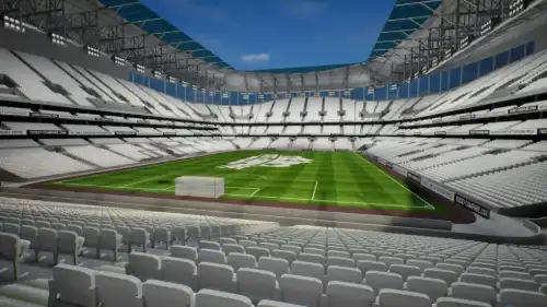 View from Section 252 at Tottenham Hotspur Stadium