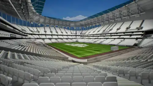View from Section 258 at Tottenham Hotspur Stadium
