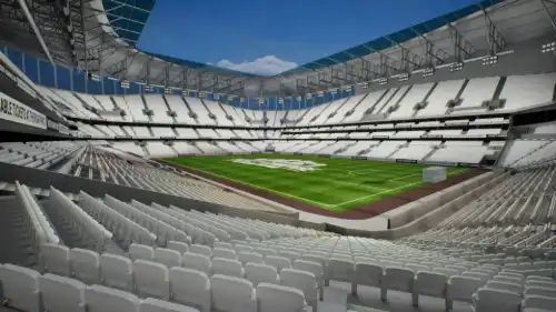 View from Section 259 at Tottenham Hotspur Stadium