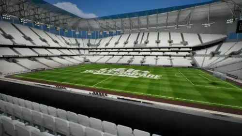 View from Section 303 at Tottenham Hotspur Stadium