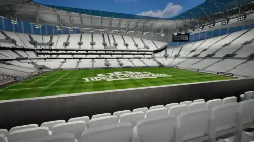 View from Section 306 at Tottenham Hotspur Stadium