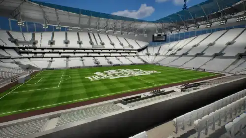 View from Section 307 at Tottenham Hotspur Stadium