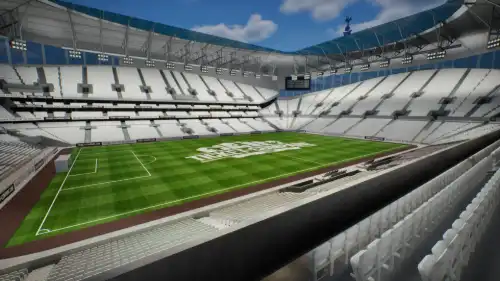 View from Section 308 at Tottenham Hotspur Stadium