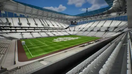 View from Section 309 at Tottenham Hotspur Stadium