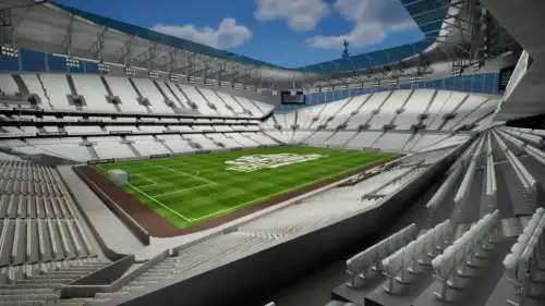 View from Section 311 at Tottenham Hotspur Stadium