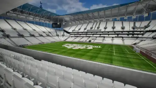 View from Section 315 at Tottenham Hotspur Stadium