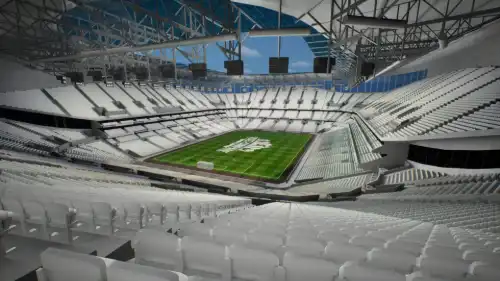 View from Section 322 at Tottenham Hotspur Stadium