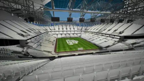 View from Section 324 at Tottenham Hotspur Stadium
