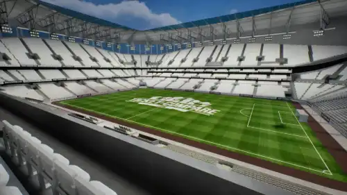 View from Section 402 at Tottenham Hotspur Stadium