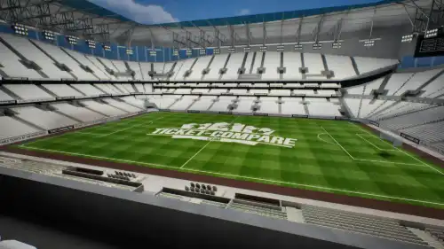 View from Section 404 at Tottenham Hotspur Stadium