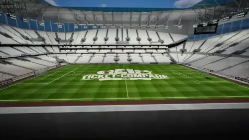 View from Section 406 at Tottenham Hotspur Stadium