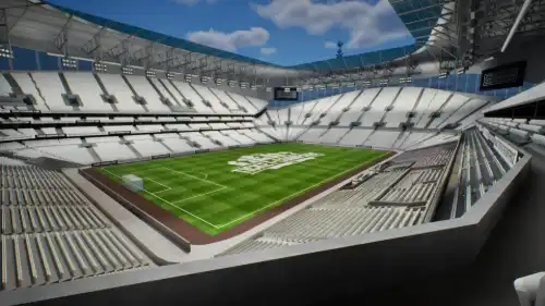 View from Section 415 at Tottenham Hotspur Stadium