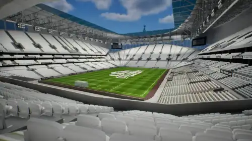 View from Section 417 at Tottenham Hotspur Stadium
