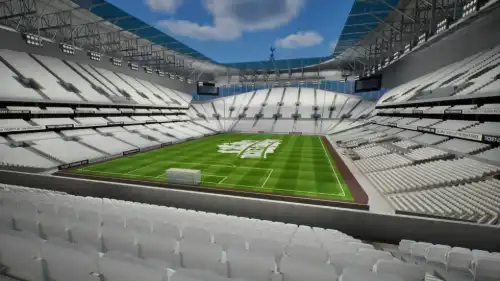 View from Section 418 at Tottenham Hotspur Stadium
