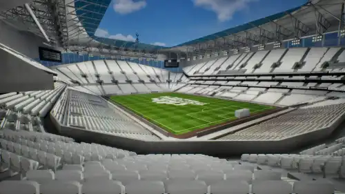 View from Section 424 at Tottenham Hotspur Stadium