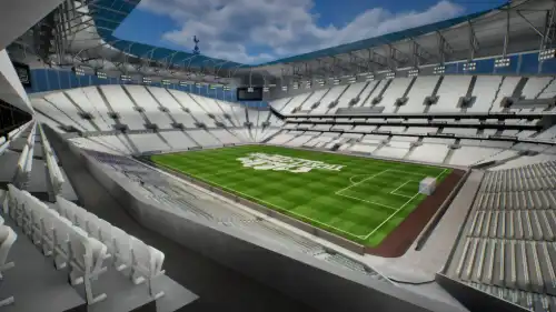 View from Section 427 at Tottenham Hotspur Stadium