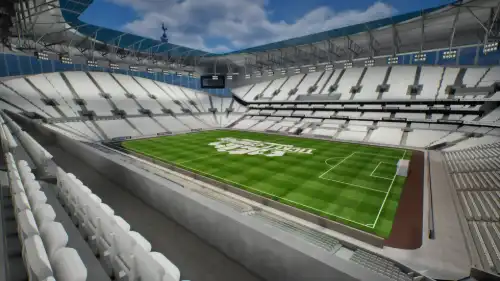 View from Section 429 at Tottenham Hotspur Stadium