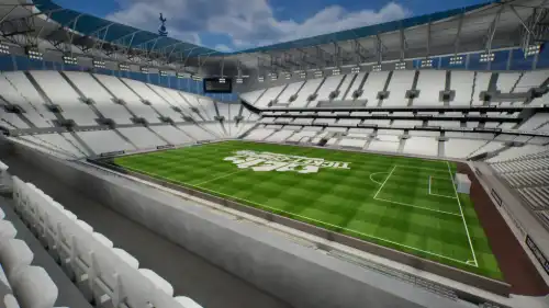 View from Section 431 at Tottenham Hotspur Stadium