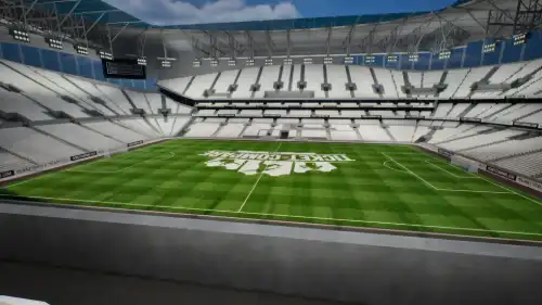View from Section 438 at Tottenham Hotspur Stadium