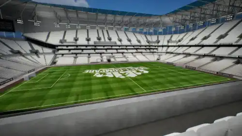 View from Section 444 at Tottenham Hotspur Stadium