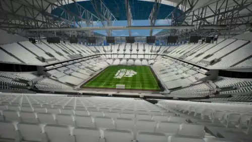 View from Section 451 at Tottenham Hotspur Stadium