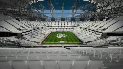 View from Section 452 at Tottenham Hotspur Stadium