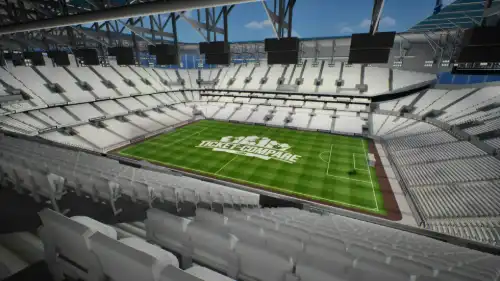 View from Section 502 at Tottenham Hotspur Stadium