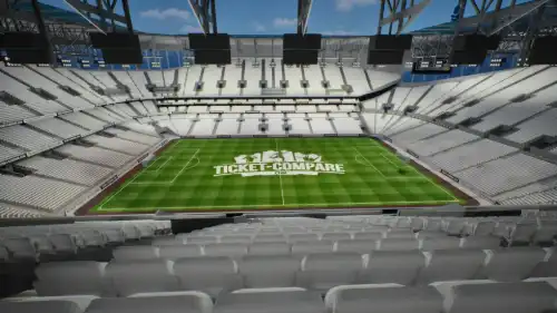 View from Section 505 at Tottenham Hotspur Stadium