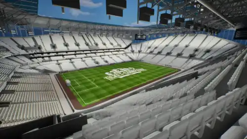 View from Section 509 at Tottenham Hotspur Stadium