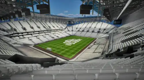 View from Section 511 at Tottenham Hotspur Stadium