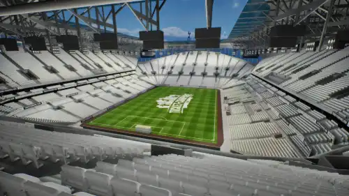 View from Section 513 at Tottenham Hotspur Stadium